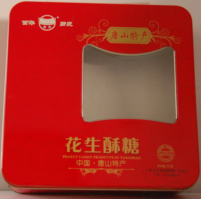 唐凤牌铁盒酥糖（500g)